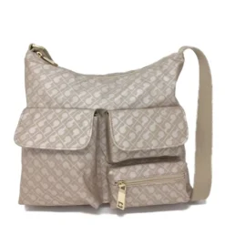 Borsa Donna a Tracolla Multitasche GHERARDINI in Tessuto Softy colore Creta