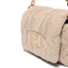 Borsa Donna a Tracolla Piccola LIU JO linea LaPuffy in Maglia color Marmo