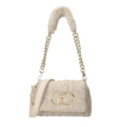 Borsa Donna a Tracolla Piccola LIU JO linea LaPuffy in Maglia color Marmo