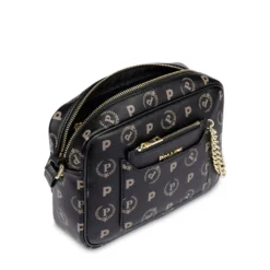 Borsa Donna a Tracolla POLLINI linea Heritage Heritage Re-Edition Nero