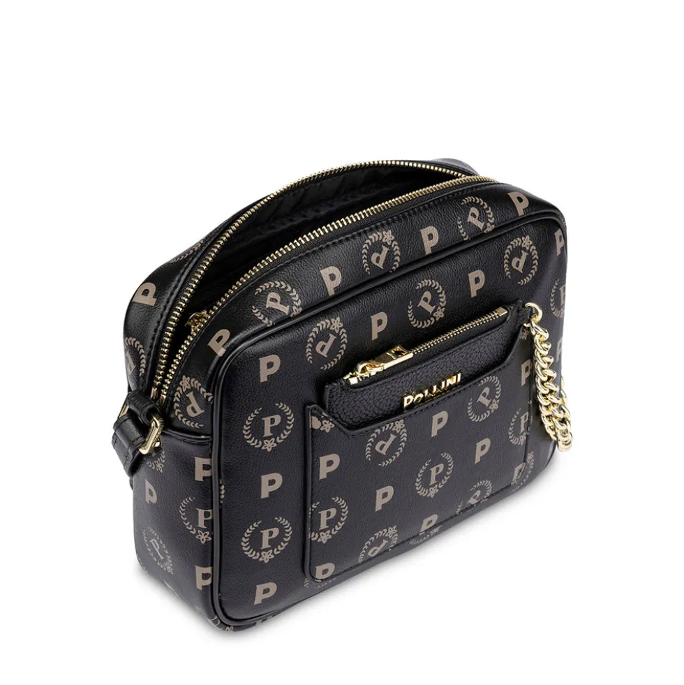 Borsa Donna a Tracolla POLLINI linea Heritage Heritage Re-Edition Nero