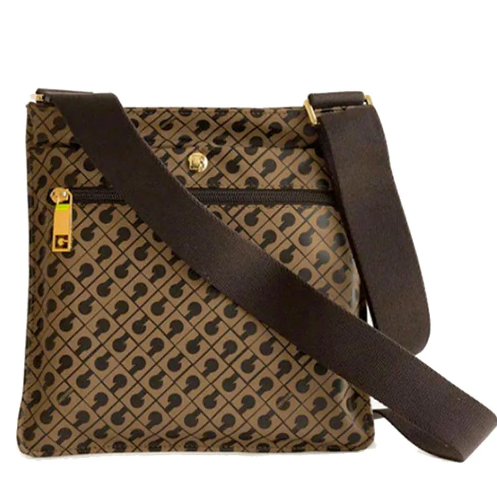 Borsa Donna a Tracolla Small GHERARDINI in Tessuto Softy colore Toffee