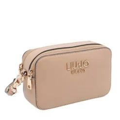 Borsa Donna a Tracolla Small LIU JO Better stampa Bottalata Dark Cipria