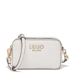 Borsa Donna a Tracolla Small LIU JO Better stampa Bottalata color Crema