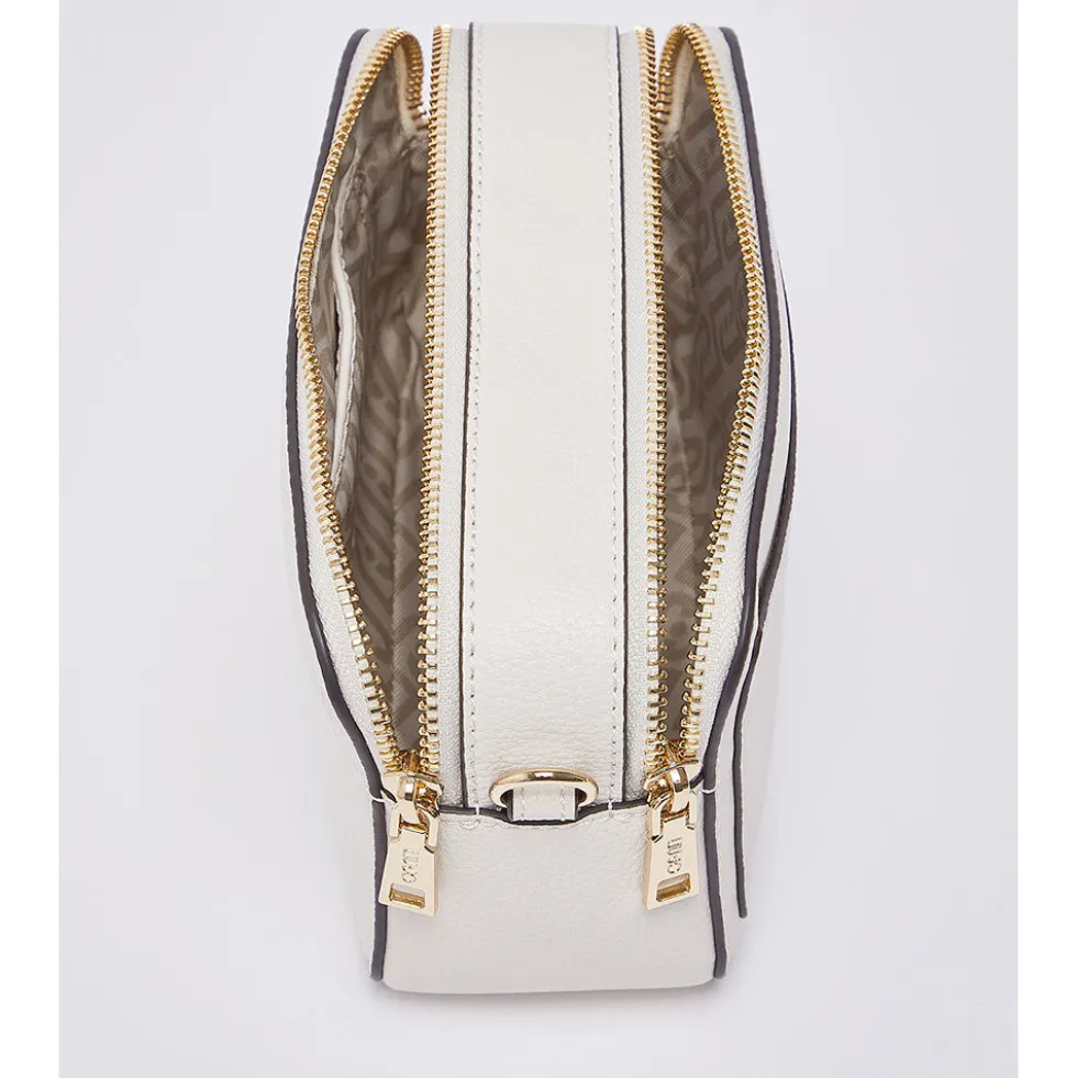 Borsa Donna a Tracolla Small LIU JO Better stampa Bottalata color Crema