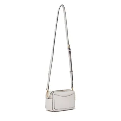 Borsa Donna a Tracolla Small LIU JO Better stampa Bottalata color Crema