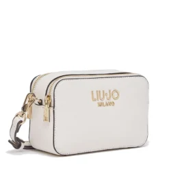 Borsa Donna a Tracolla Small LIU JO Better stampa Bottalata color Crema