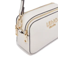 Borsa Donna a Tracolla Small LIU JO Better stampa Bottalata color Crema