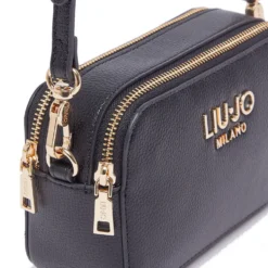 Borsa Donna a Tracolla Small LIU JO Better stampa Bottalata Nera