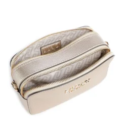 Borsa Donna a Tracolla Small LIU JO Better stampa Bottalata Light Gold