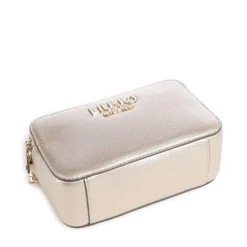Borsa Donna a Tracolla Small LIU JO Better stampa Bottalata Light Gold