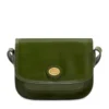 Borsa Donna a Tracolla Small THE BRIDGE linea Story in Pelle Verde Maggiorana