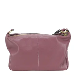 Borsa Donna a Tracolla THE BRIDGE linea Letizia in Pelle Viola Orchidea