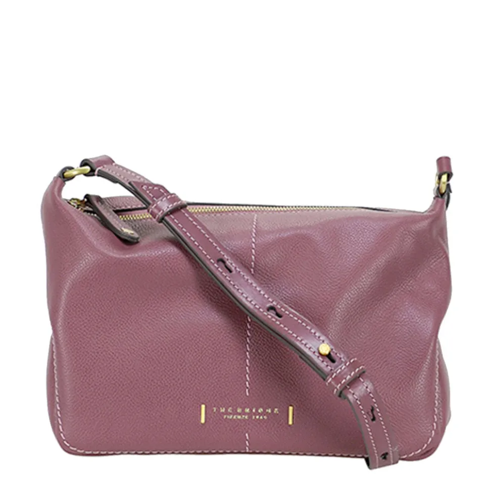 Borsa Donna a Tracolla THE BRIDGE linea Letizia in Pelle Viola Orchidea