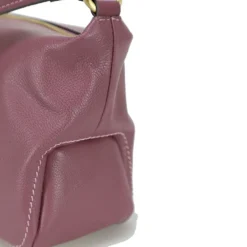Borsa Donna a Tracolla THE BRIDGE linea Letizia in Pelle Viola Orchidea