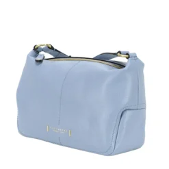 Borsa Donna a Tracolla THE BRIDGE linea Letizia in Pelle Azzurra