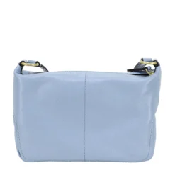 Borsa Donna a Tracolla THE BRIDGE linea Letizia in Pelle Azzurra