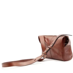 Borsa Donna a Tracolla THE BRIDGE linea Flora in Pelle Marrone