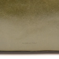 Borsa Donna a Tracolla THE BRIDGE linea Cecilia in Pelle Verde Timo