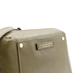 Borsa Donna a Tracolla THE BRIDGE linea Cecilia in Pelle Verde Timo