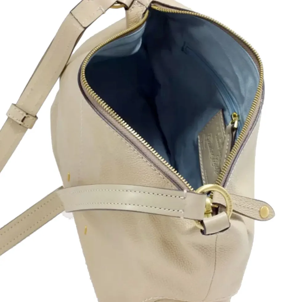 Borsa Donna a Tracolla THE BRIDGE linea Letizia in Pelle color Burro