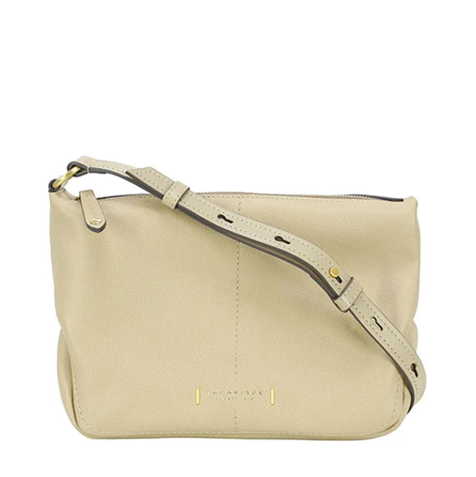Borsa Donna a Tracolla THE BRIDGE linea Letizia in Pelle color Burro