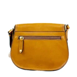 Borsa Donna a Tracolla THE BRIDGE linea Isadora in Pelle color Cognac