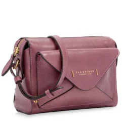 Borsa Donna a Tracolla THE BRIDGE linea Frida in Pelle Rosa Orchidea