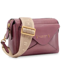 Borsa Donna a Tracolla THE BRIDGE linea Frida in Pelle Rosa Orchidea