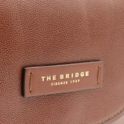 Borsa Donna a Tracolla THE BRIDGE linea Domitilla in Pelle Marrone