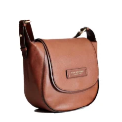 Borsa Donna a Tracolla THE BRIDGE linea Domitilla in Pelle Marrone