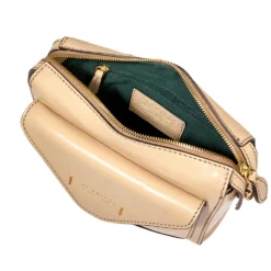 Borsa Donna a Tracolla THE BRIDGE linea Frida in Pelle color Burro