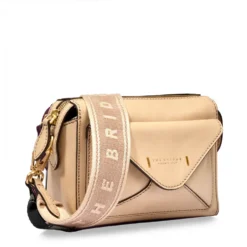Borsa Donna a Tracolla THE BRIDGE linea Frida in Pelle color Burro