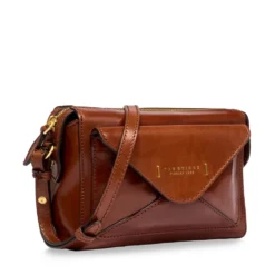 Borsa Donna a Tracolla THE BRIDGE linea Frida in Pelle Marrone