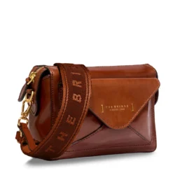 Borsa Donna a Tracolla THE BRIDGE linea Frida in Pelle Marrone