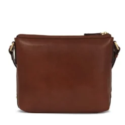 Borsa Donna a Tracolla The Bridge in Pelle Marrone linea Story