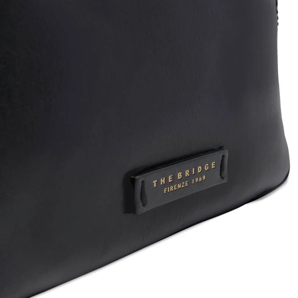 Borsa Donna a Tracolla THE BRIDGE linea Larissa in Pelle Nera