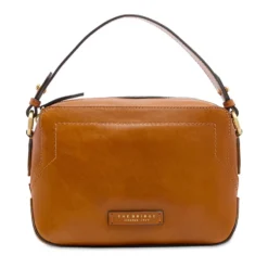 Borsa Donna a Tracolla THE BRIDGE linea Larissa in Pelle color Cognac