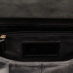 Borsa Donna a Tracolla THE BRIDGE linea Flora in Pelle Nera