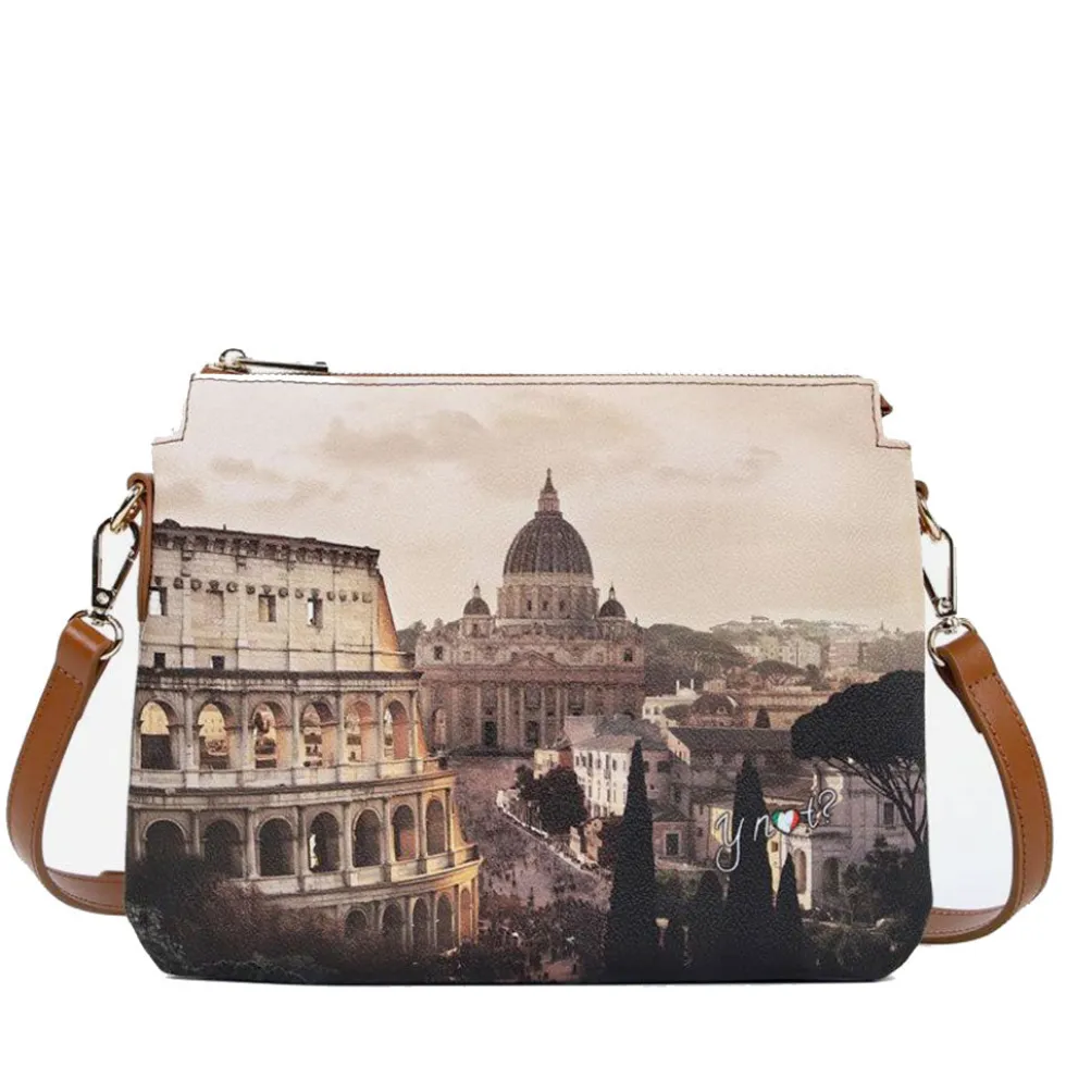 Borsa Donna a Tracolla Y NOT YES-630 Stampa Jubilee