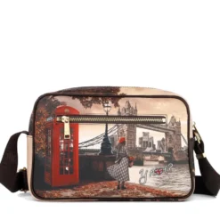 Borsa Donna a Tracolla Y NOT YES-440 stampa London Bridge