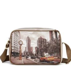 Borsa Donna a Tracolla Y NOT YES-440 stampa Golden Time