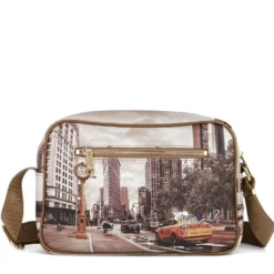 Borsa Donna a Tracolla Y NOT YES-440 stampa Golden Time