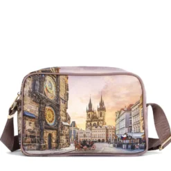Borsa Donna a Tracolla Y NOT YES-440 stampa Astro Clock