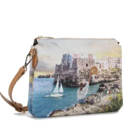 Borsa Donna a Tracolla Y NOT YES-630 Stampa Polignano Coast