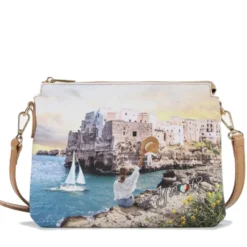 Borsa Donna a Tracolla Y NOT YES-630 Stampa Polignano Coast