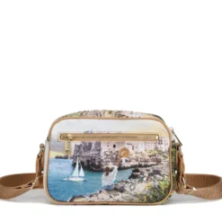 Borsa Donna a Tracolla Y NOT YES-310 stampa Polignano Coast