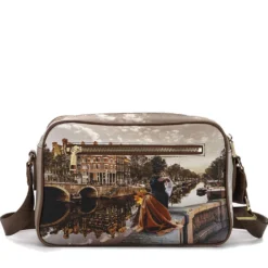 Borsa Donna a Tracolla Y NOT YES-331 stampa Autumn in Holland