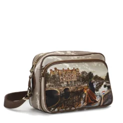 Borsa Donna a Tracolla Y NOT YES-331 stampa Autumn in Holland