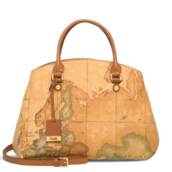 Borsa Donna Due Manici a Mano 1A Classe Alviero Martini linea Geo Classic D075 Made in Italy